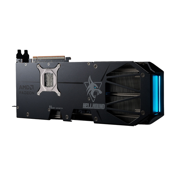 PowerColor Radeon RX 9070 Hellhound OC 16GB GDDR6 RDNA4 Tarjeta Gráfica AMD PowerColor Radeon RX 9070 Hellhound OC 16GB GDDR6 RDNA4 Tarjeta Gráfica AMD