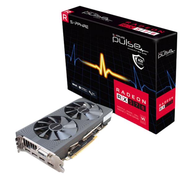 Sapphire Pulse Radeon RX 570 4GB  Gráfica Sapphire Pulse Radeon RX 570 4GB  Gráfica