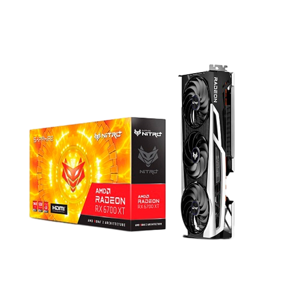 Sapphire Nitro Radeon RX6700 XT Gaming OC 12GB GDDR6  Tarjeta Gráfica AMD Sapphire Nitro Radeon RX6700 XT Gaming OC 12GB GDDR6  Tarjeta Gráfica AMD