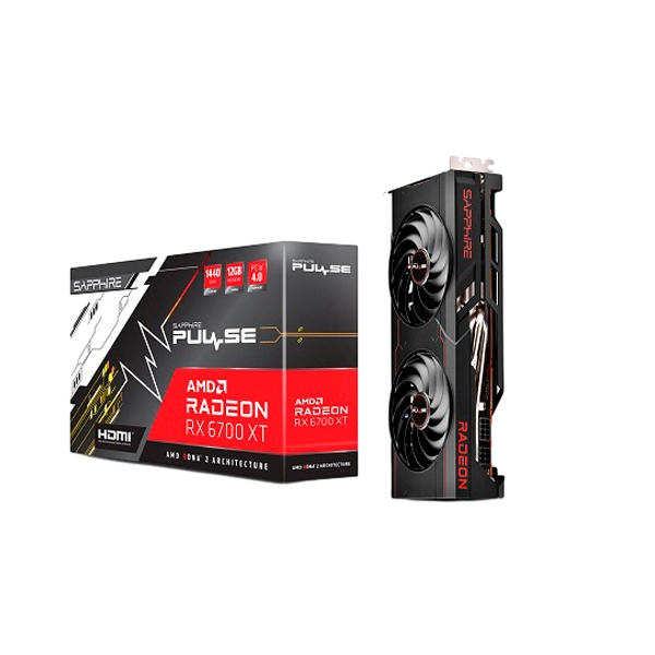 Sapphire Pulse Radeon RX6700 XT Gaming 12GB GDDR6 Tarjeta Gráfica AMD Sapphire Pulse Radeon RX6700 XT Gaming 12GB GDDR6 Tarjeta Gráfica AMD