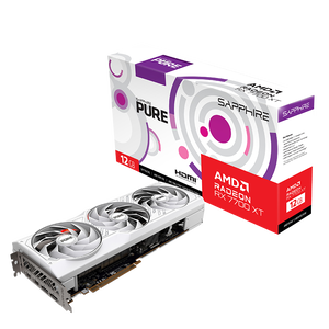 Sapphire Radeon RX 7700 XT Pure Gaming 12GB GDDR6  Tarjeta Gráfica AMD