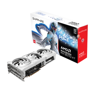 Sapphire Radeon RX 9070 XT Pure OC Gaming 16GB GDDR6 RDNA4  Tarjeta Gráfica AMD
