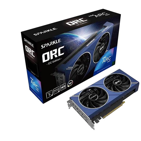 Sparkle Intel Arc A580 Orc OC 8GB GDDR6 Tarjeta Gráfica Intel Sparkle Intel Arc A580 Orc OC 8GB GDDR6 Tarjeta Gráfica Intel