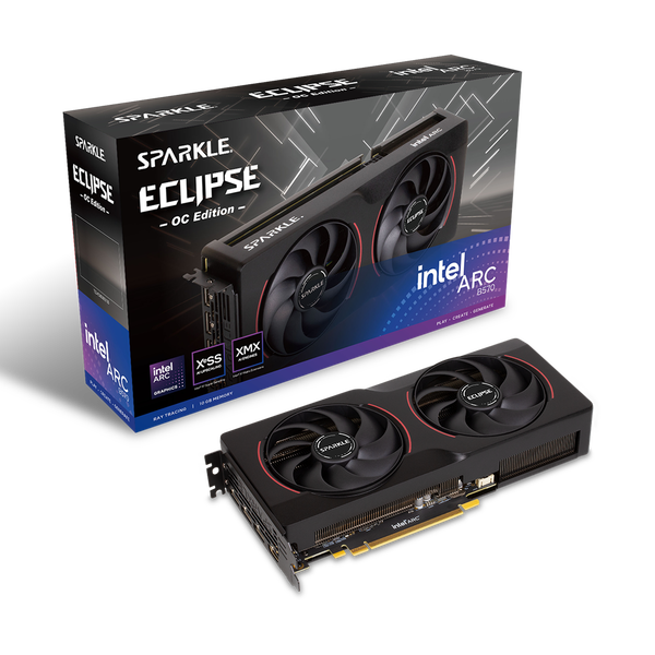 Sparkle Intel Arc B570 Eclipse OC 10GB GDDR6 Tarjeta Gráfica Intel Sparkle Intel Arc B570 Eclipse OC 10GB GDDR6 Tarjeta Gráfica Intel