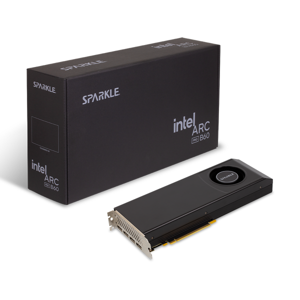 Sparkle Intel Arc Pro B60 Blower 24GB GDDR6 Tarjeta Gráfica Intel Sparkle Intel Arc Pro B60 Blower 24GB GDDR6 Tarjeta Gráfica Intel