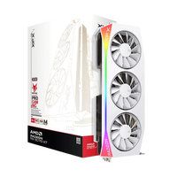 XFX Radeon RX 9070 XT Mercury Magnetic Air RGB OC 16GB GDDR6 RDNA4 Tarjeta Gráfica AMD XFX Radeon RX 9070 XT Mercury Magnetic Air RGB OC 16GB GDDR6 RDNA4 Tarjeta Gráfica AMD