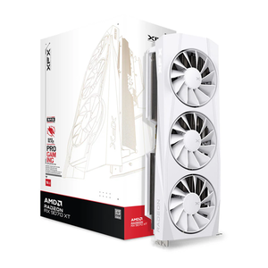 XFX Radeon RX 9070 XT Quicksilver White Gaming OC 16GB GDDR6 RDNA4  Blanca  Tarjeta Gráfica AMD
