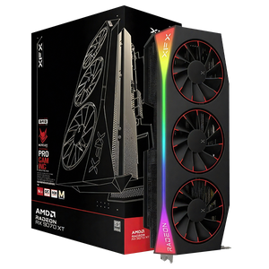 XFX Radeon RX 9070 XT Mercury Gaming OC 16GB GDDR6 RDNA4  Tarjeta Gráfica AMD