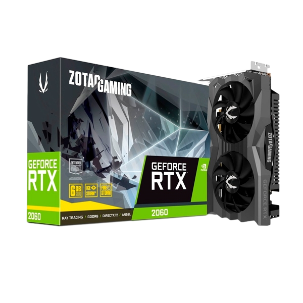 Zotac GeForce RTX2060 Gaming 6GB GDDR6 Gráfica Zotac GeForce RTX2060 Gaming 6GB GDDR6 Gráfica