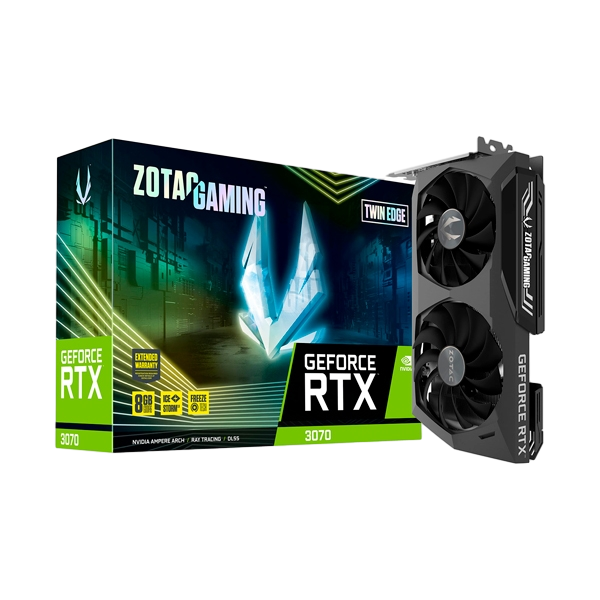 Zotac GeForce RTX3070 Twin Edge 8GB GDDR6 Gráfica Zotac GeForce RTX3070 Twin Edge 8GB GDDR6 Gráfica