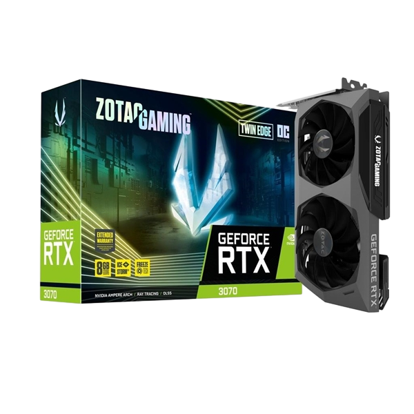 Zotac GeForce RTX3070 Twin Edge OC 8GB GDDR6 LHR Gráfica Zotac GeForce RTX3070 Twin Edge OC 8GB GDDR6 LHR Gráfica