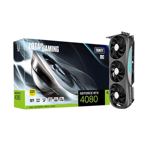 Zotac GeForce RTX 4080 Trinity OC 16GB GDDR6X DLSS3  Tarjeta Gráfica Nvidia