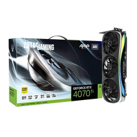 Zotac GeForce RTX 4070 Ti AMP Extreme AIRO 12GB GDDR6X DLSS3  Tarjeta Gráfica Nvidia