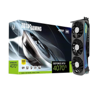 Zotac GeForce RTX 4070 Ti AMP AIRO 12GB GDDR6X DLSS3  Tarjeta Gráfica Nvidia