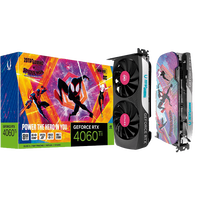 Zotac GeForce RTX 4060 Ti Twin Edge OC Spiderman 8GB GDDR6 DLSS3  Tarjeta Gráfica Nvidia