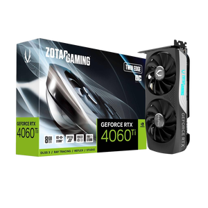 Zotac GeForce RTX 4060 Ti Twin Edge OC 8GB GDDR6 DLSS3 Tarjeta Gráfica Nvidia Zotac GeForce RTX 4060 Ti Twin Edge OC 8GB GDDR6 DLSS3 Tarjeta Gráfica Nvidia