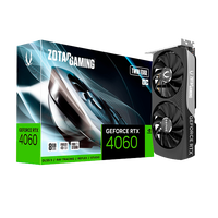 Zotac GeForce RTX 4060 Twin Edge OC 8GB GDDR6 DLSS3 Tarjeta Gráfica Nvidia Zotac GeForce RTX 4060 Twin Edge OC 8GB GDDR6 DLSS3 Tarjeta Gráfica Nvidia