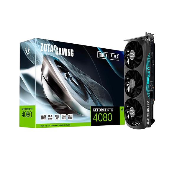 Zotac GeForce RTX 4080 Trinity 16GB GDDR6X DLSS3  Tarjeta Gráfica Nvidia Zotac GeForce RTX 4080 Trinity 16GB GDDR6X DLSS3  Tarjeta Gráfica Nvidia