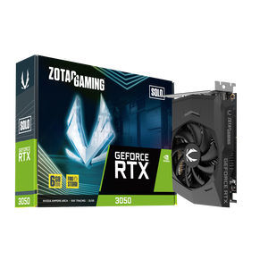 Zotac GeForce RTX 3050 Solo 6GB GDDR6 DLSS3 Tarjeta Gráfica Nvidia Zotac GeForce RTX 3050 Solo 6GB GDDR6 DLSS3 Tarjeta Gráfica Nvidia