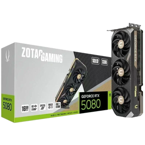 Zotac GeForce RTX 5080 Solid Core 16GB GDDR7 DLSS4  Tarjeta Gráfica Nvidia