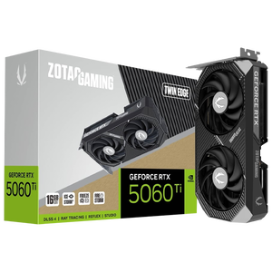 Zotac GeForce RTX 5060 Ti Twin Edge 16GB GDDR7 DLSS4 Tarjeta Gráfica Nvidia Zotac GeForce RTX 5060 Ti Twin Edge 16GB GDDR7 DLSS4 Tarjeta Gráfica Nvidia