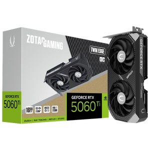 Zotac GeForce RTX 5060 Ti Twin Edge OC 16GB GDDR7 DLSS4 Tarjeta Gráfica Nvidia Zotac GeForce RTX 5060 Ti Twin Edge OC 16GB GDDR7 DLSS4 Tarjeta Gráfica Nvidia