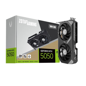 Zotac GeForce RTX 5050 Twin Edge 8GB GDDR6 DLSS4  Tarjeta Gráfica Nvidia