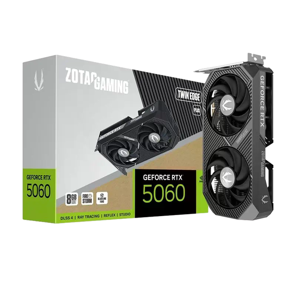 Zotac GeForce RTX5060 8GB Twin Edge Plus GDDR7 Gráfica Zotac GeForce RTX5060 8GB Twin Edge Plus GDDR7 Gráfica