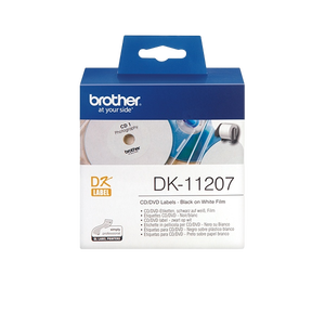 Etiquetas CDDVD Brother DK11207