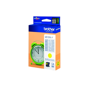 Brother LC125XLY Amarillo 1200 pag  Tinta