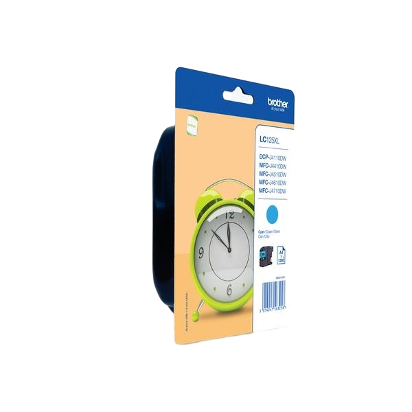 Brother LC125XLC Cian 1200 pag Tinta Brother LC125XLC Cian 1200 pag Tinta