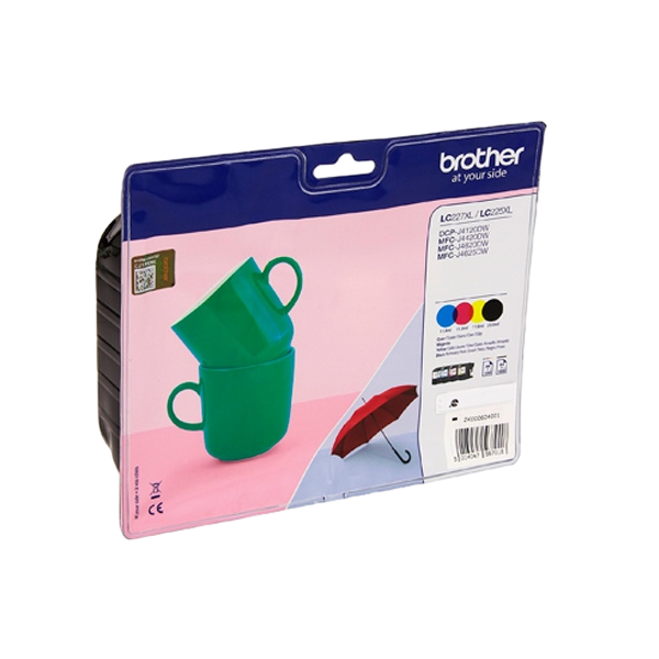 Brother LC227XLVALBP pack 4 1200 pag  Tinta Brother LC227XLVALBP pack 4 1200 pag  Tinta