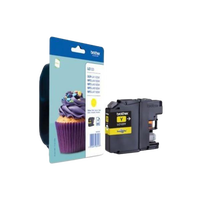 Brother LC123Y amarillo 600 pag - Tinta