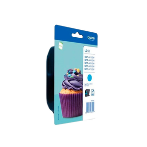 Brother LC123C Cian 600 pag  Tinta