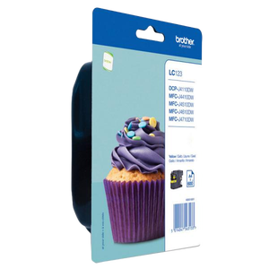 Brother LC123BK negro 600 pag  Tinta