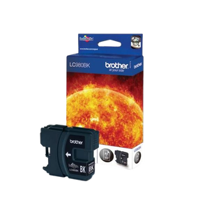 Brother LC980BK negro 300 pag Tinta Brother LC980BK negro 300 pag Tinta