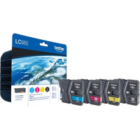 Brother LC985 Pack 4 Cartuchos Negro  Colores
