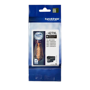 Brother LC427XLBK Negro 6000 páginas  Cartucho Tinta Original