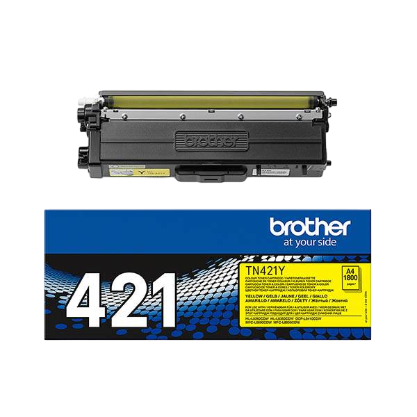 Tóner Original Brother TN421Y Amarillo Tóner Original Brother TN421Y Amarillo