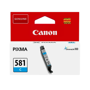 Cartucho tinta cyan Canon CLI581  Tinta