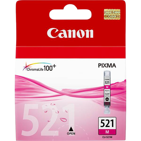 Cartucho de Tinta Original Canon CLI521M Magenta Cartucho de Tinta Original Canon CLI521M Magenta
