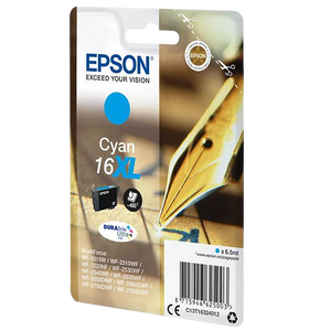 Cartucho Epson 16XL 450 páginas Cian DURABrite Ultra