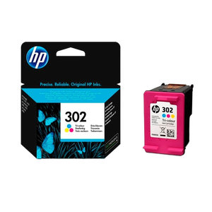 HP 302 Tricolor  Tinta