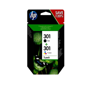 HP 301 negro y tricolor 190165 pag  Tinta