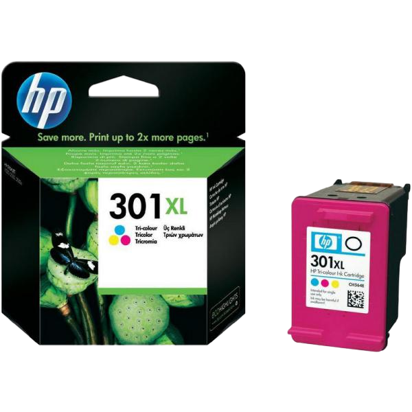 HP 301XL tricolor 330 pag Tinta HP 301XL tricolor 330 pag Tinta