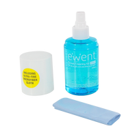 Ewent EW5671 Líquido 200ml Paño de Microfibra 20x20cm Kit de Limpieza para Pantallas Ewent EW5671 Líquido 200ml Paño de Microfibra 20x20cm Kit de Limpieza para Pantallas