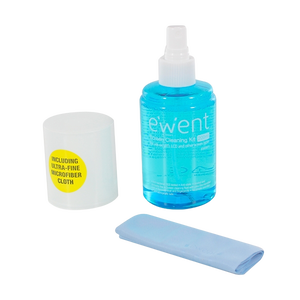 Ewent EW5671 Líquido 200ml  Paño de Microfibra 20x20cm  Kit de Limpieza para Pantallas