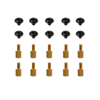 Set de 10 separadores placa base + tornillos - Herramientas