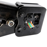 Crimpadora RJ11 RJ45 con corte de cable EZ Herramientas Crimpadora RJ11 RJ45 con corte de cable EZ Herramientas