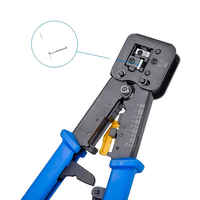 Crimpadora RJ11 RJ45 con corte de cable EZ Herramientas Crimpadora RJ11 RJ45 con corte de cable EZ Herramientas